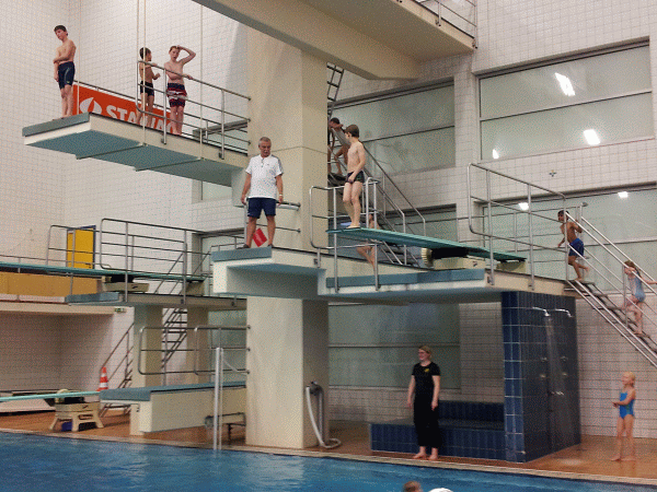 SV Neptun 1910 Aachen e.V. Feriencamp 2016 Wasserspringen