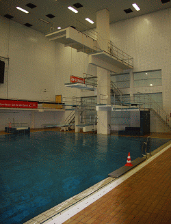 SV Neptun 1910 Aachen e.V. Ulla-Klinger-Halle Springerbecken Turm Wasserspringen